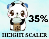 Height Scaler 35%