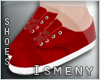 [Is] Tennis Red Shoes