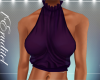 Purple Silk Top