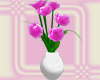 (IKY2) DECO PINK FLOWERS