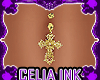 ♠ Belly Ring Cross