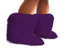 Fur Boots Purple