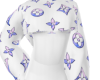 lv crop tee !