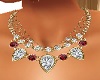 Diamond n Ruby Necklace