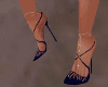 Blue Stiletto Heels