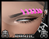 ♛ Brow Piercing L Pink