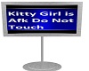 Kitty Girls Sign