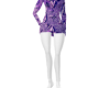 Purp LV anim dress