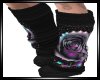 BB|Drk Neon Rose Boots