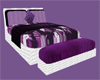 Modern Purple Bed NoPose