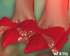 Christmas Gift Bow Heels
