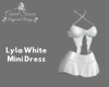 Lyla White Mini Dress