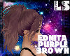 Ednita Purple Brown
