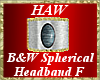 B&W Spherical Headband F