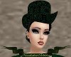 Green laced hat