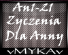 ZYCZENIA Z IMIENIEM ANNA