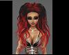 Black/Red Lila Hairstyle
