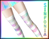 Pastel Striped Socks