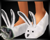 (kd) Bunny Slippers  Gre