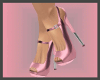 Open Toe Stilettos Pink