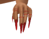 TEF RED NAILS