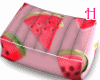 Watermelon Pouf