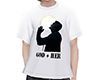 Z梅 White T-shirt