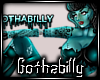 Gothabilly Girl Sticker