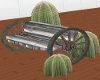 {J2} Wagon Wheel Bench