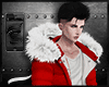 S- Red Fur Coat