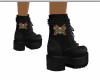 Butterfly Skull Boots F