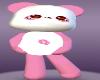 White PINK Panda Strawberry BEAR Dancing Music Comedy Halloween