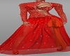 Red Gown w Glitter