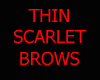 [DS]THIN SCARLET BROWS
