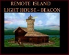 REMOTE ISLAND LIGHTHOUSE