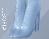 S. Aqua Blue Boots RL