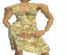 Gold Party dress