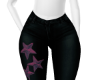 "𝑅" pink star jeans