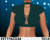 *£ Criss Crop Teal