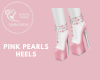 Pink Pearls Heels