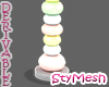 Candy Bean Floor Lamp ON