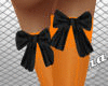 ! Stockings Bows Orange
