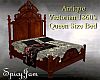 Antq Victorian Bed CmBlk