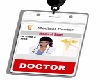 Doctor ID Badge Female