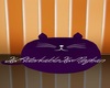 Cat Beanbag WTail Purple