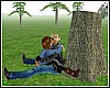 Tree Stump Kiss