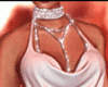 White Dress + Chain Gow