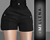 Wide Shorts Black