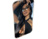 CutOut Beautiful Brunett