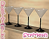 Cocktail Glasses Display